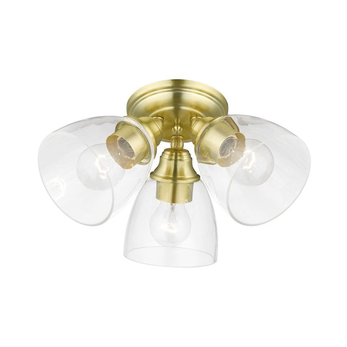 Livex Montgomery 3 Light Semi-Flush Mount