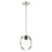 Livex Modesto 1 Light Pendant, Brushed Nickel - 46411-91