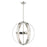 Livex Modesto 4 Light Chandelier, Brushed Nickel - 46415-91