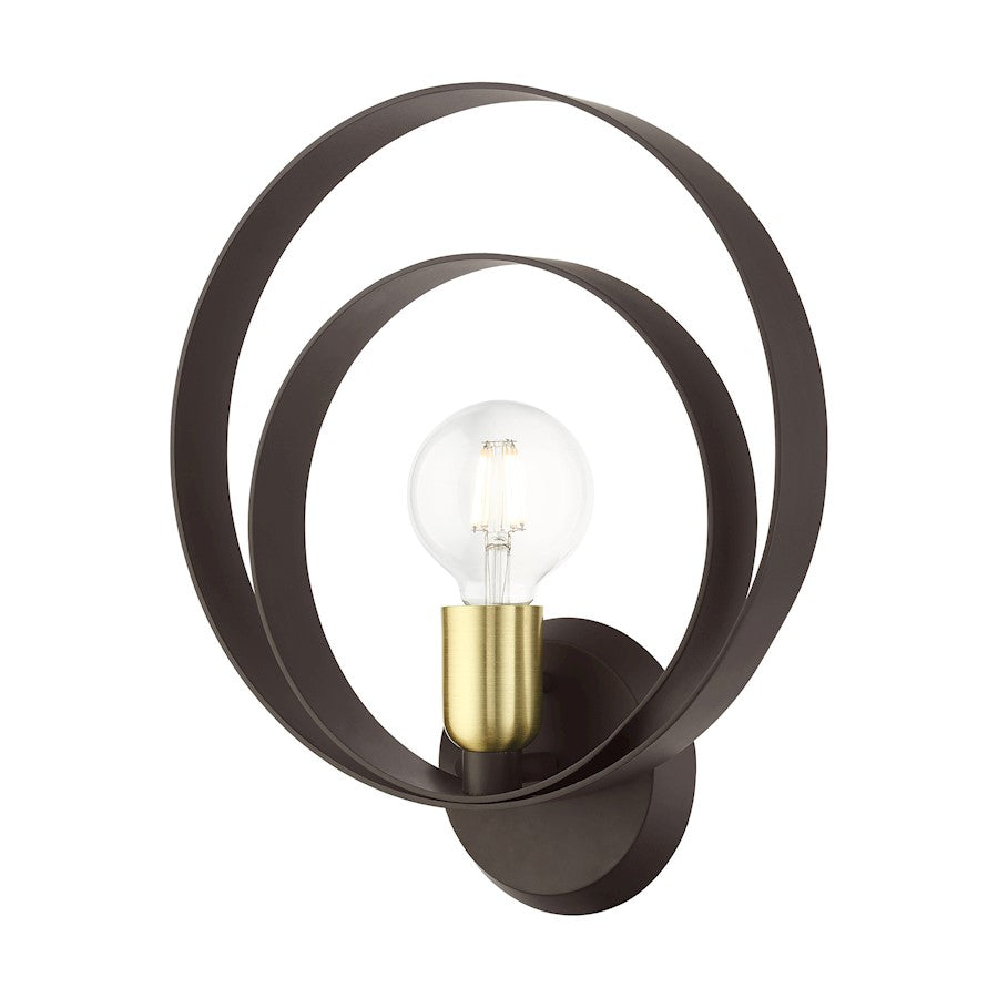 Livex Modesto 1 Light ADA Wall Sconce, Bronze - 46422-07