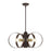 Livex Modesto 6 Light Chandelier, Bronze - 46425-07