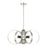 Livex Modesto 6 Light Chandelier, Brushed Nickel - 46425-91