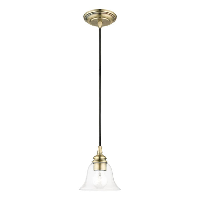 Livex Moreland 1 Light Single Pendant