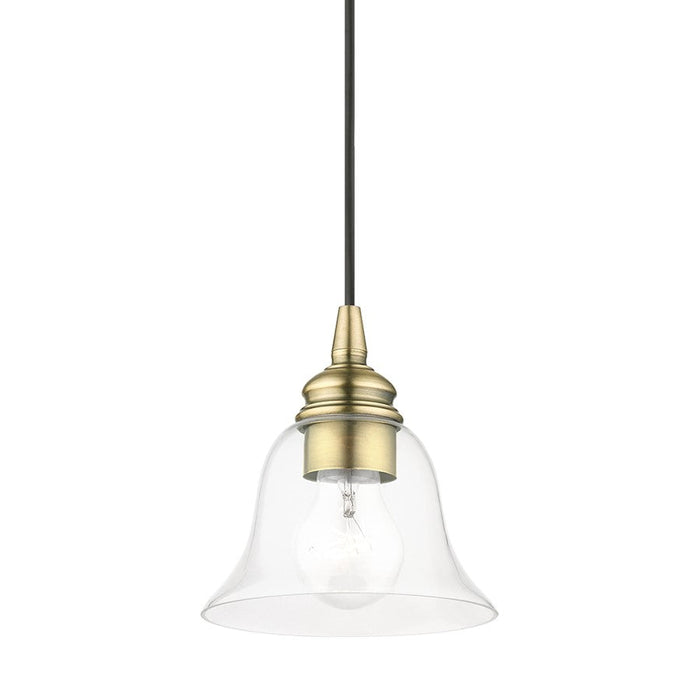 Livex Moreland 1 Light Single Pendant