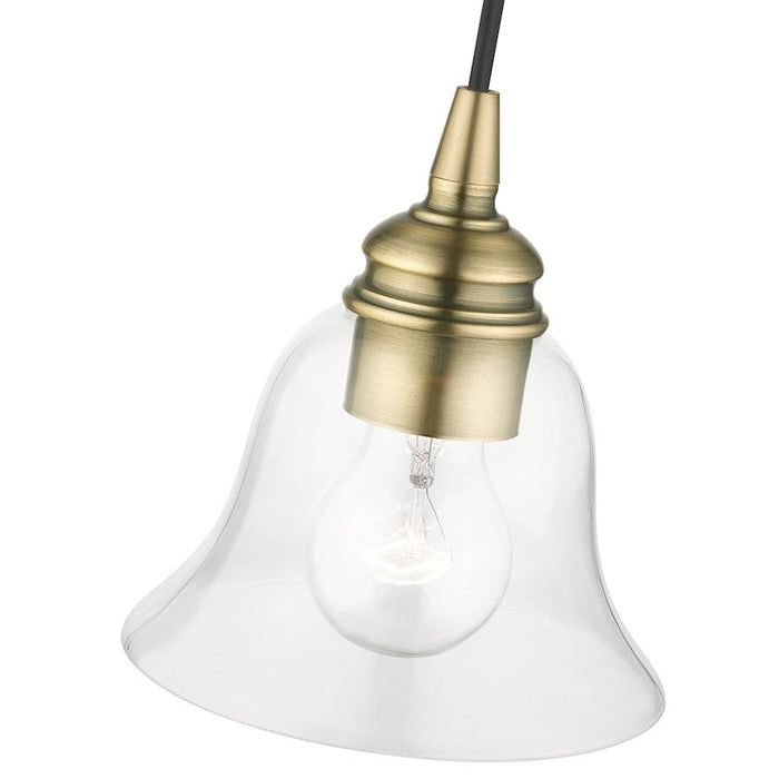 Livex Moreland 1 Light Single Pendant