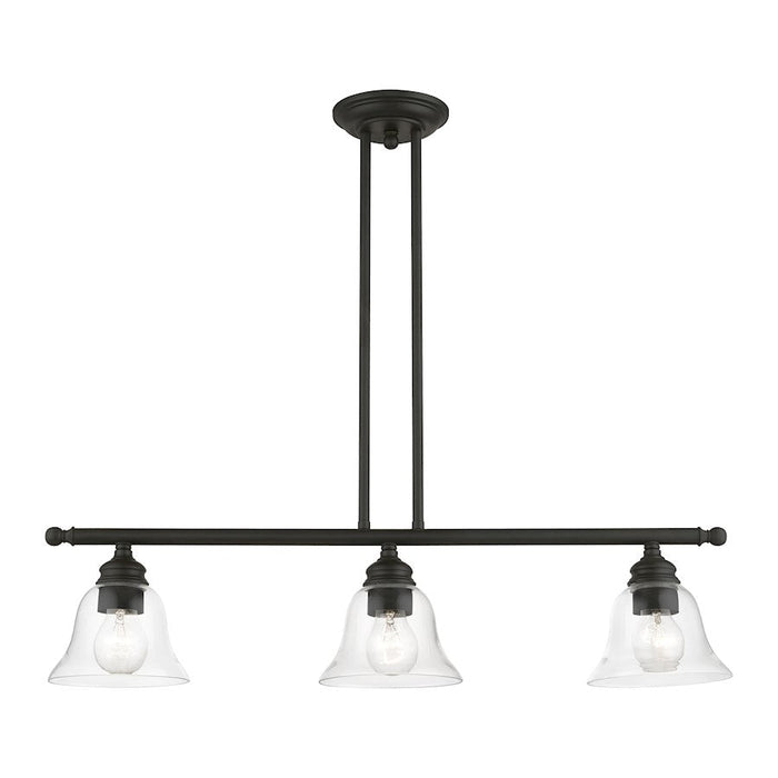 Livex Moreland 3 Light Linear Chandelier