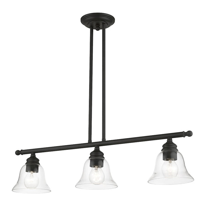 Livex Moreland 3 Light Linear Chandelier