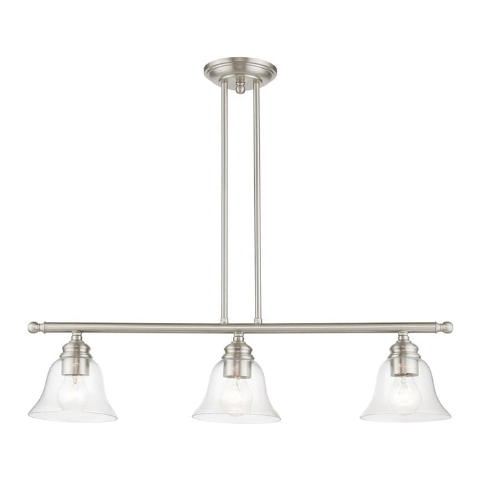 Livex Moreland 3 Light Linear Chandelier