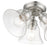 Livex Moreland 1 Light Small Semi-Flush Mount