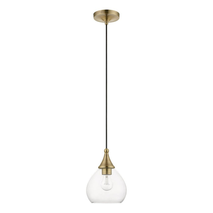 Livex Catania 1 Light Mini Pendant