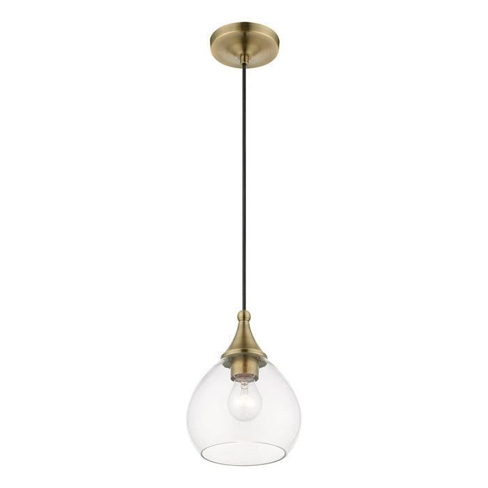 Livex Catania 1 Light Mini Pendant