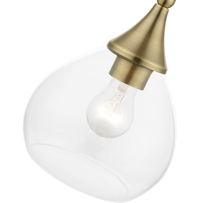 Livex Catania 1 Light Mini Pendant