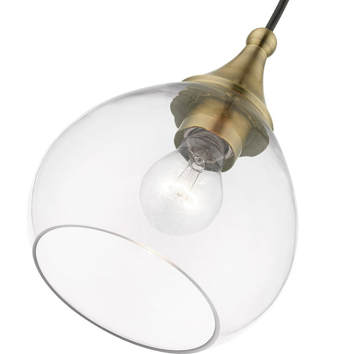 Livex Catania 1 Light Mini Pendant