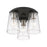 Livex Cityview 1 Light Small Flush Mount