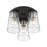 Livex Cityview 1 Light Small Flush Mount