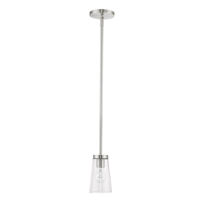 Livex Cityview 1 Light Mini Pendant