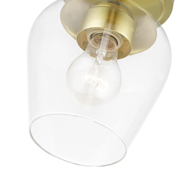 Livex Willow 1 Light Flush Mount