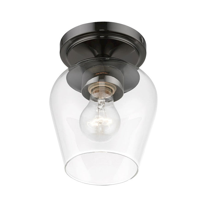 Livex Willow 1 Light Flush Mount