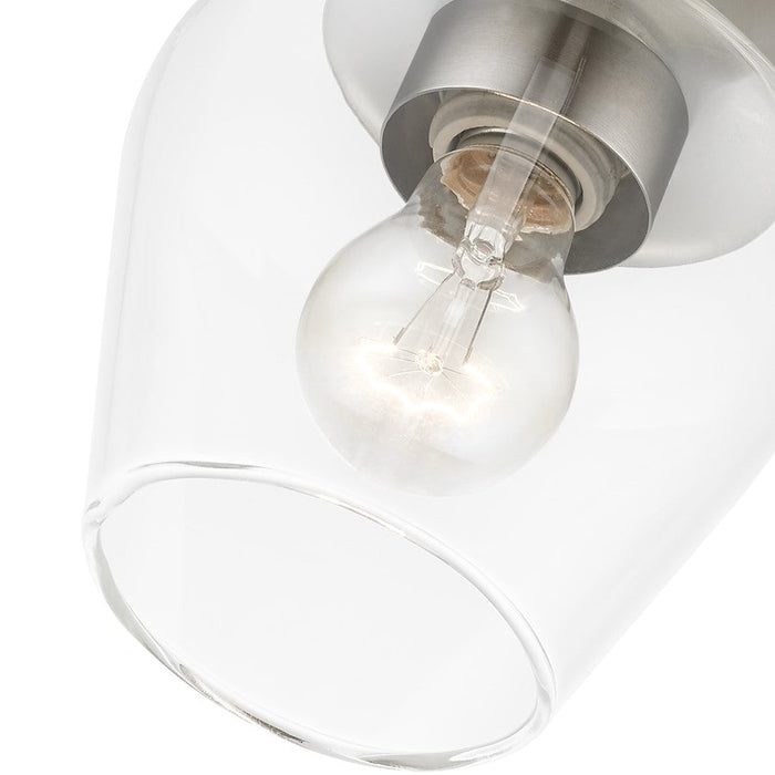 Livex Willow 1 Light Flush Mount