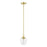 Livex Willow 1 Light Single Pendant