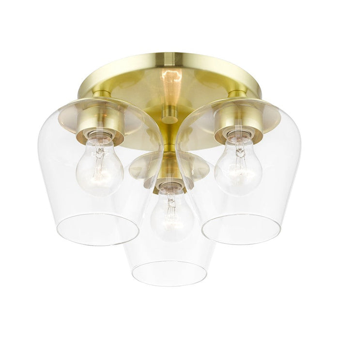 Livex Willow 3 Light Flush Mount