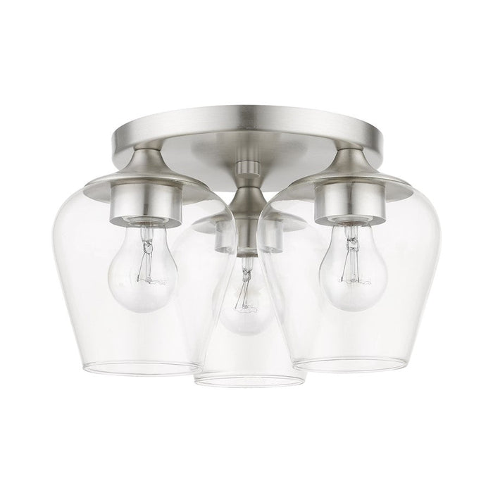 Livex Willow 3 Light Flush Mount