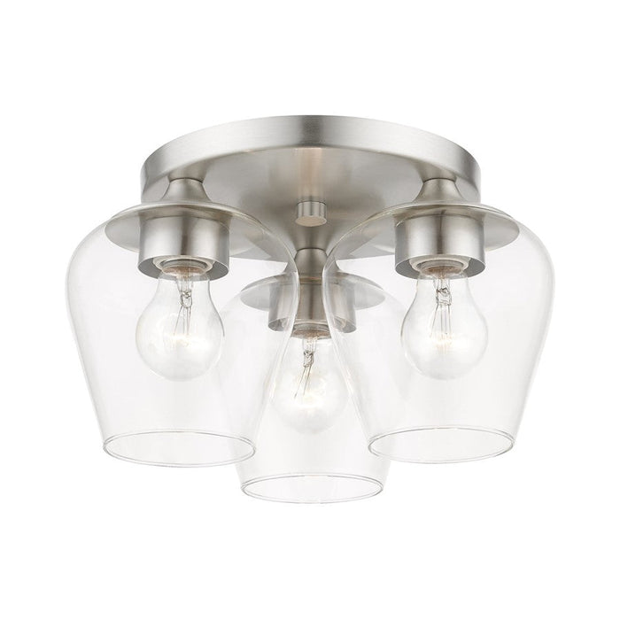 Livex Willow 3 Light Flush Mount