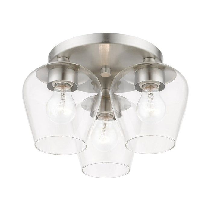 Livex Willow 3 Light Flush Mount