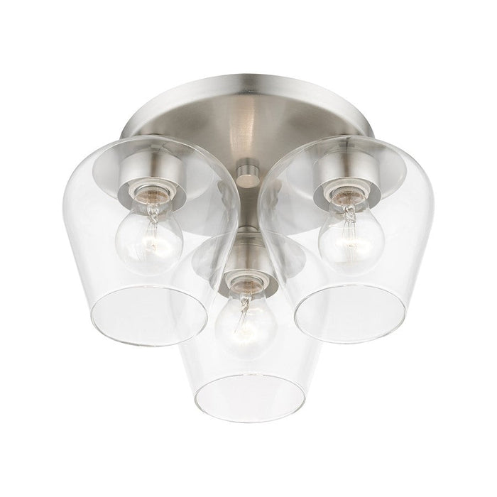 Livex Willow 3 Light Flush Mount