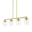 Livex Willow 4 Light Linear Chandelier