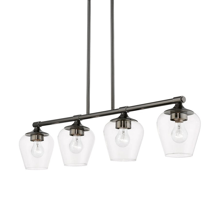 Livex Willow 4 Light Linear Chandelier