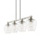 Livex Willow 4 Light Linear Chandelier