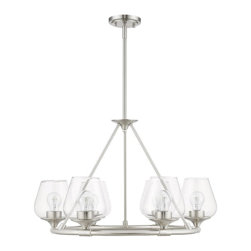 Livex Willow 6 Light Chandelier