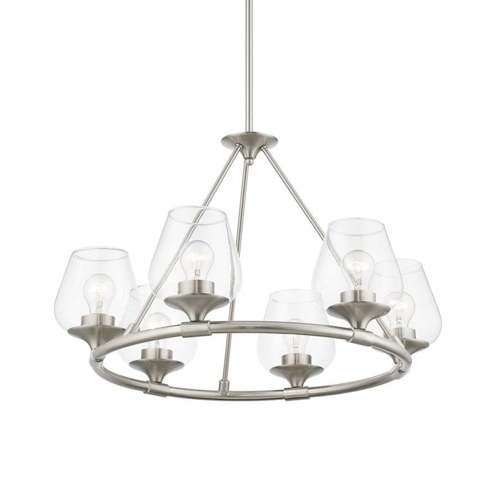 Livex Willow 6 Light Chandelier