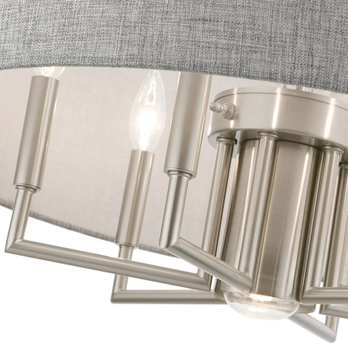 Livex Dakota 7 Light Pendant Chandelier