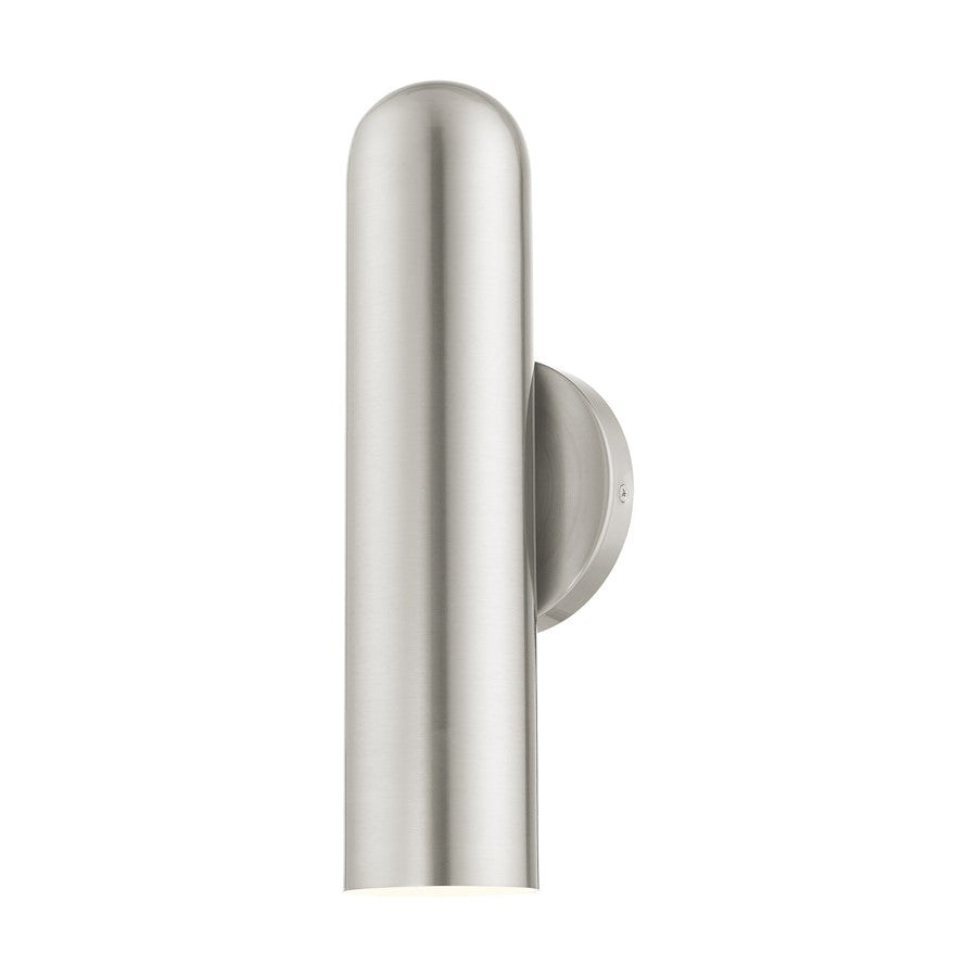 Livex Ardmore 1 Light ADA Wall Sconce, Brushed Nickel - 46750-91