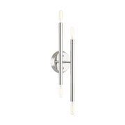 Livex Soho 4 Light Sconce, Polished Chrome - 46771-05