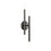 Livex Soho 4 Light ADA Sconce, Black Chrome - 46771-46