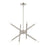 Livex Soho 22.5" 8 Light Chandelier, Brushed Nickel - 46774-91