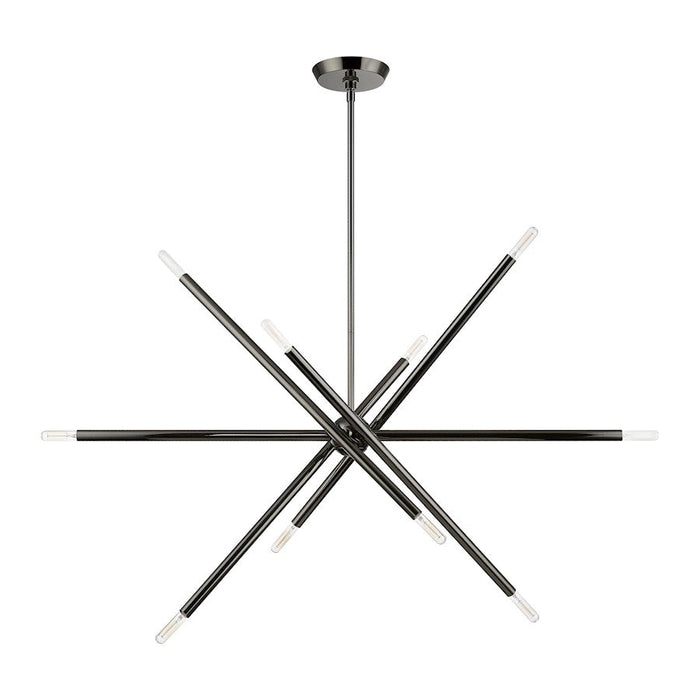 Livex Soho 10 Light Linear Chandelier