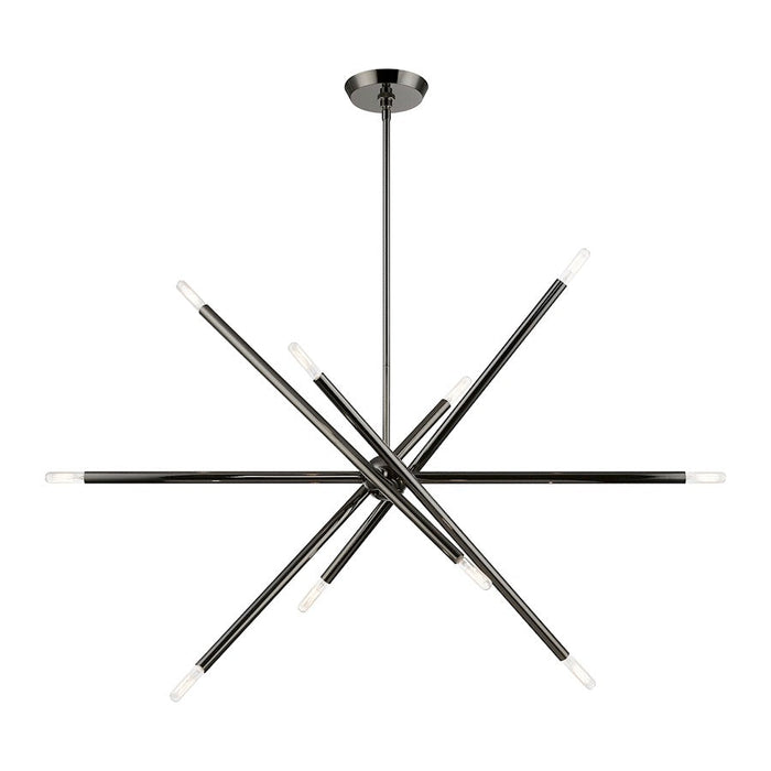 Livex Soho 10 Light Linear Chandelier