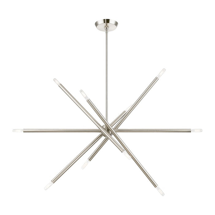 Livex Soho 10 Light Linear Chandelier