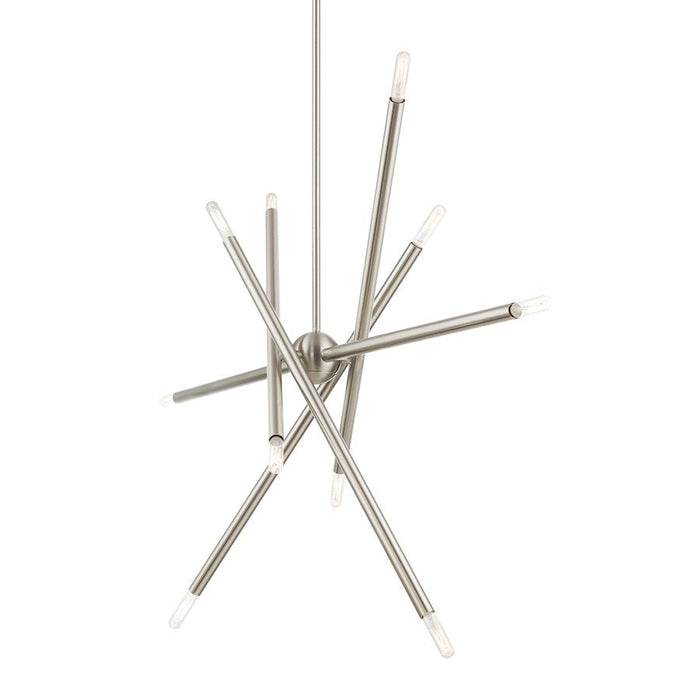 Livex Soho 10 Light Linear Chandelier