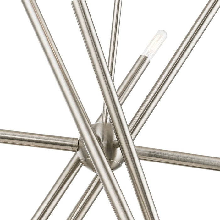 Livex Soho 10 Light Linear Chandelier