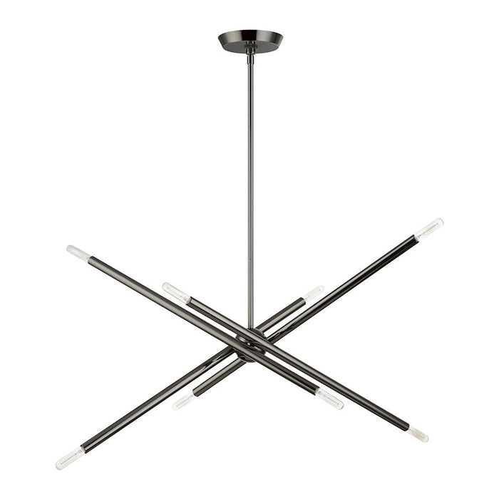 Livex Soho 8 Light Linear Chandelier