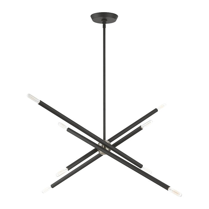 Livex Soho 8 Light Linear Chandelier