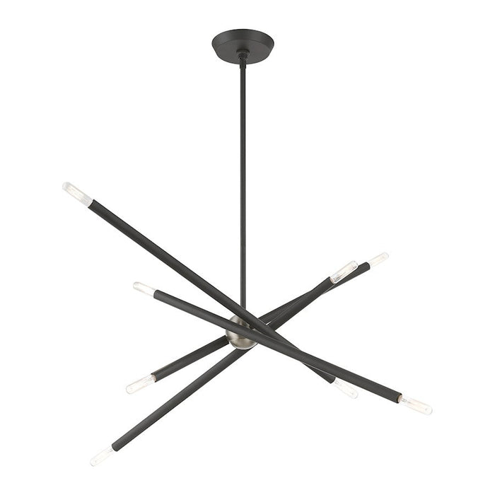 Livex Soho 8 Light Linear Chandelier