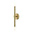 Livex Monaco 2 Light ADA Wall Sconce, Antique Brass - 46981-01