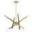 Livex Monaco 8 Light Chandelier, Antique Brass - 46985-01