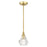 Livex Brussels 1 Light Crystal Single Pendant